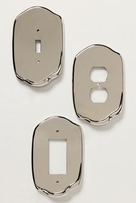 Alina Irregular Metal Switch Plate
