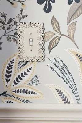 Lacie Eyelet Trimmed Switch Plate