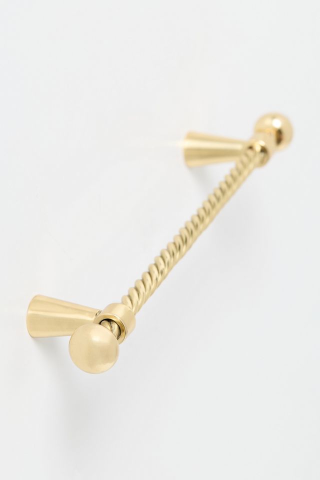Maude Twisted Rope Brass Handle #3