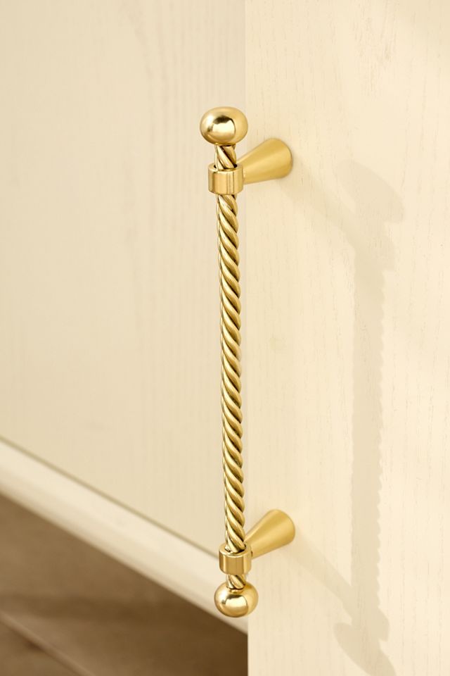 Maude Twisted Rope Brass Handle #1