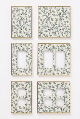 McKay Patterned Switch Plate