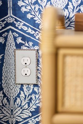 Pippa Bobbin Metal Switch Plate