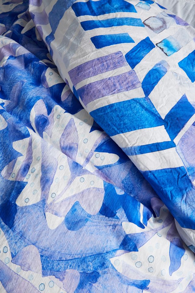 Painted Indigo Duvet Cover #1