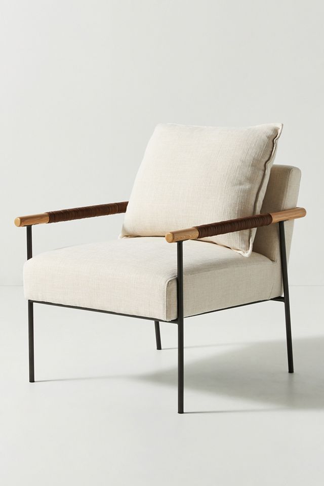 Valencia Linen Atticus Armchair #3