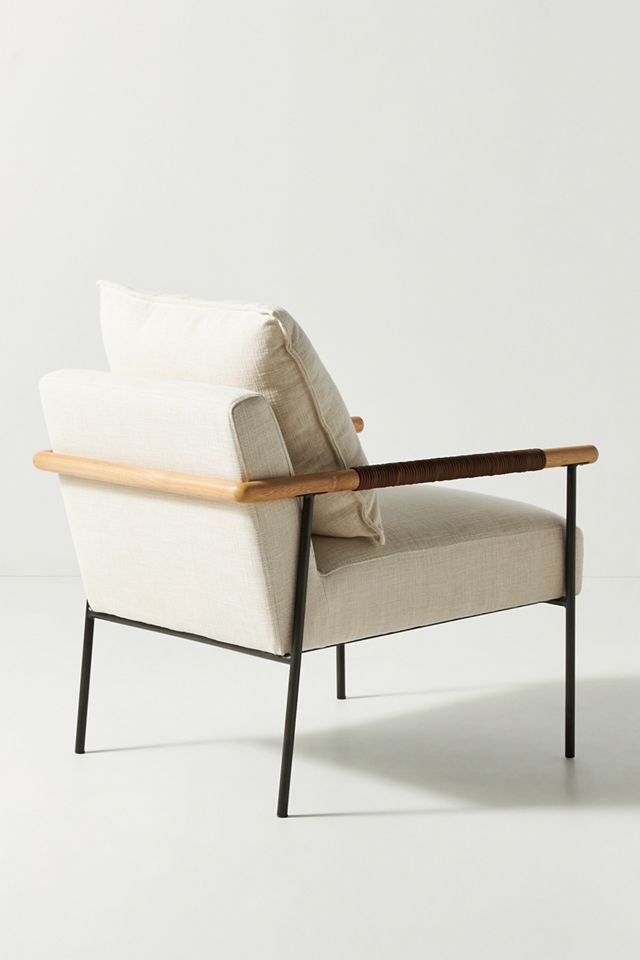 Valencia Linen Atticus Armchair #5