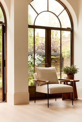 Valencia Linen Atticus Armchair