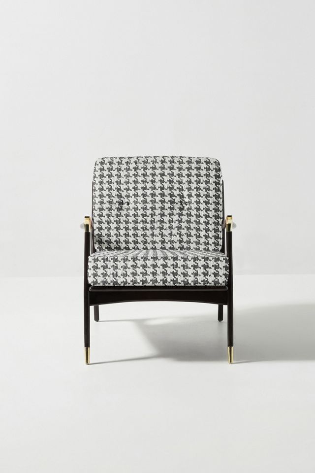 Haverhill Houndstooth Armchair #2
