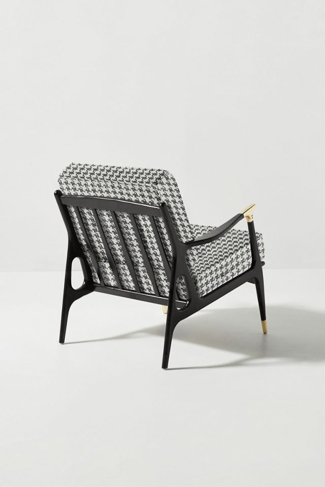 Haverhill Houndstooth Armchair #3
