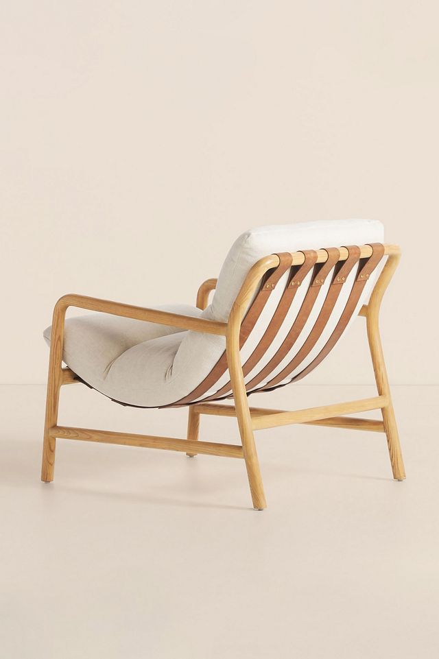 Oksana Linen Sling Chair #3