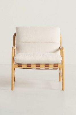 Oksana Linen Sling Chair
