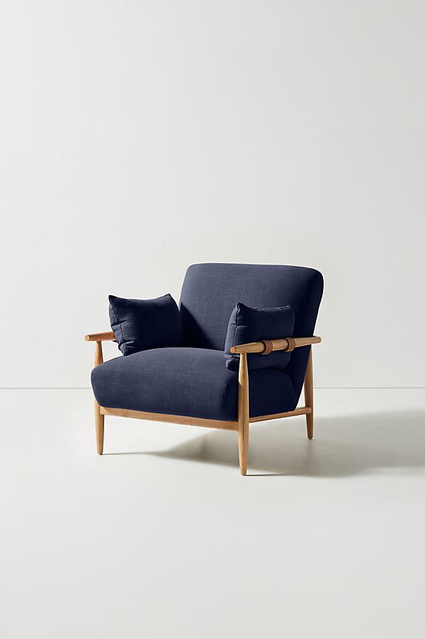 Kershaw Upholstered Hardwood Lounge Armchair