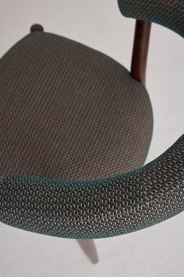 Anthropologie Elsa Orezza Weave-upholstered Fsc Beech Wood Dining Chair In Brown
