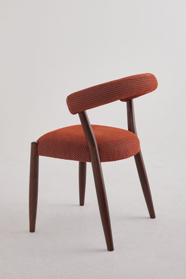 Elsa Upholstered Beech Wood Dining Chair #4