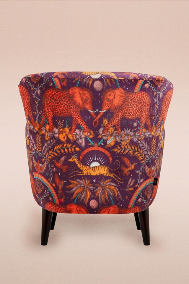 Emma J Shipley Zambezi Velvet Armchair #2