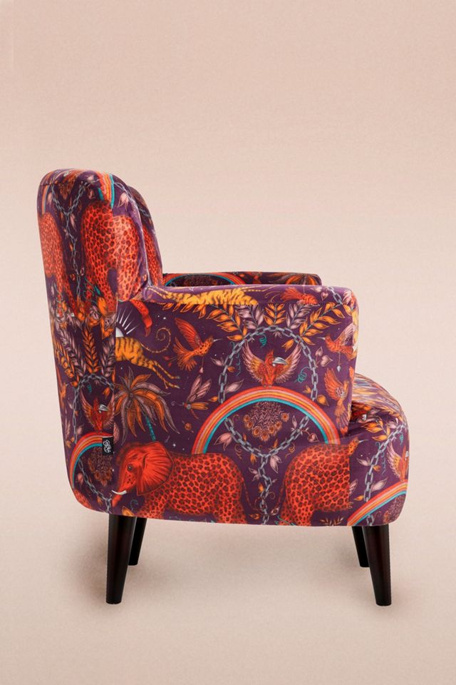 Emma J Shipley Zambezi Velvet Armchair #3