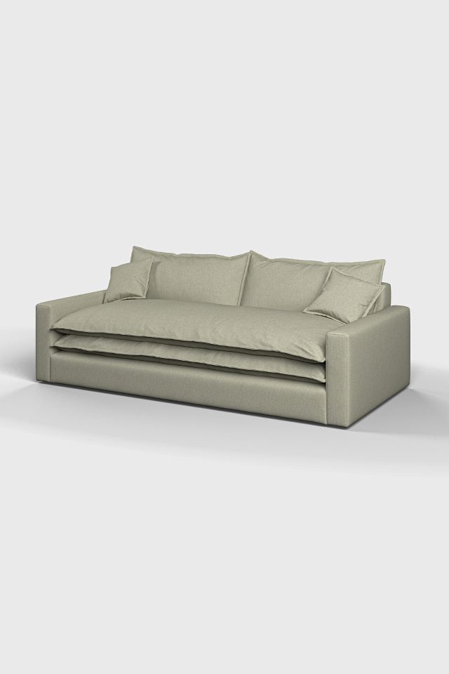 Meriwether Four-Seat Sofa, Cotton Linen | Anthropologie UK