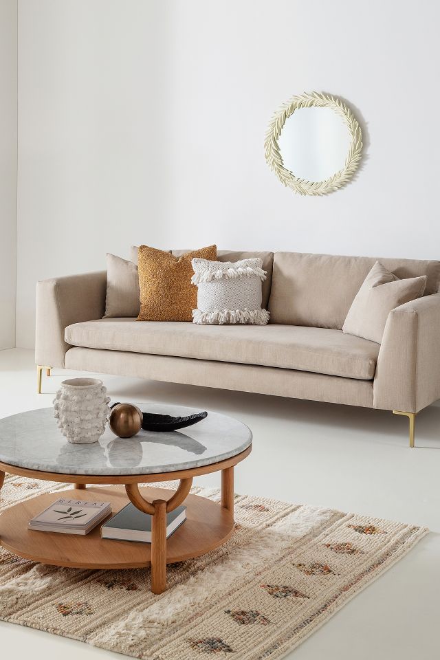 Four cushion clearance sofa