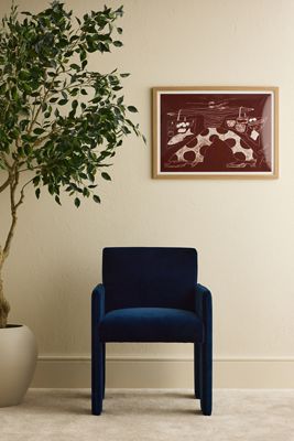 Lydia Velvet Dining Chair