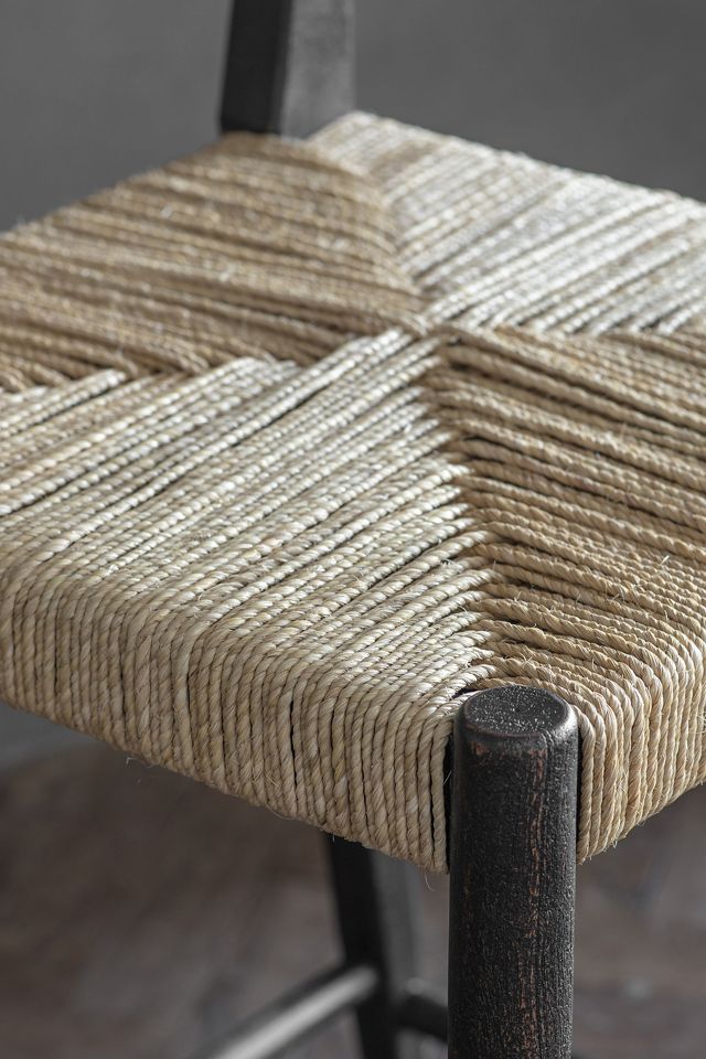 nkuku Lohanda Acacia & Munja Grass Counter Chair #1