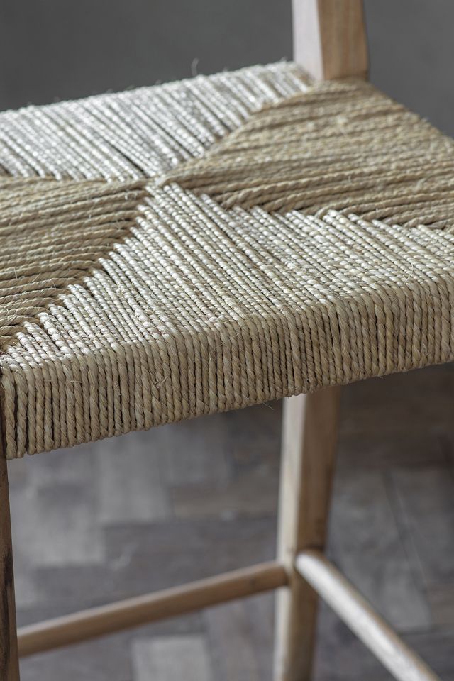 nkuku Lohanda Acacia & Munja Grass Counter Chair #1