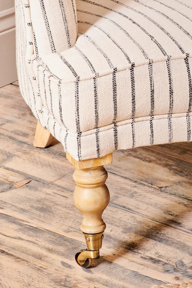 nkuku Sanja Stripe Armchair #1