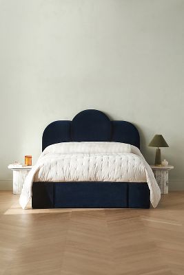 Anthropologie Mona Storage Bed In Black