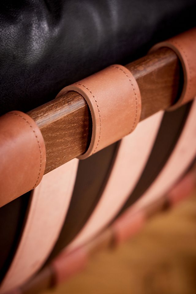 Inez Leather Accent Chair #2