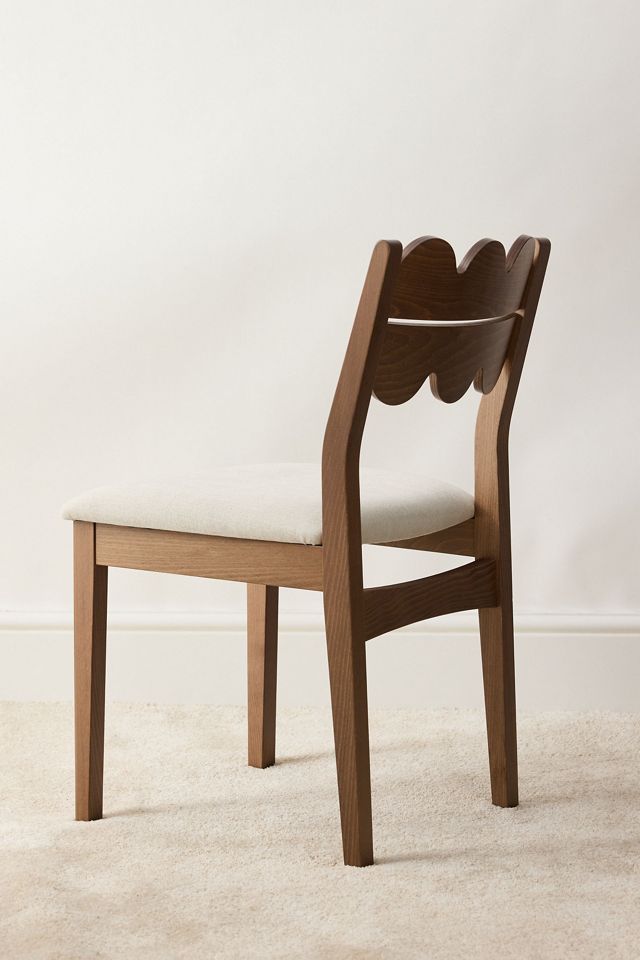 Tilde Scalloped Chair #1