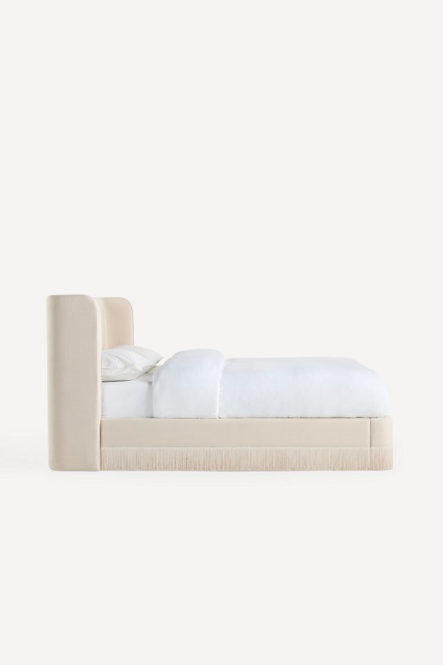 Sinclair Fringe Performance Linen Bed #3