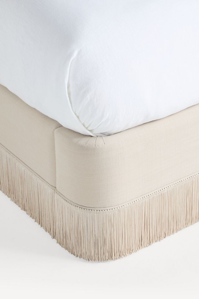 Sinclair Fringe Performance Linen Bed #5