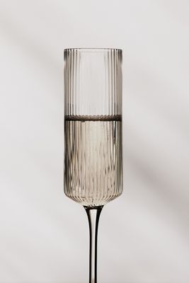 Ferm Living Ripple Champagnerflöten, 2er-Set