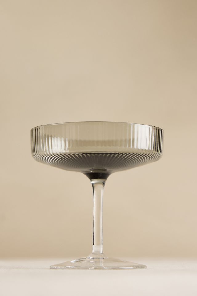 Ferm Living Copas de Champán Ripple, Juego de 2 #1