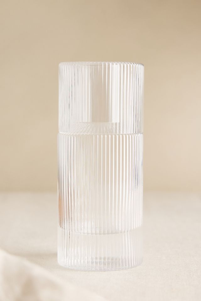 Set Caraffa Piccola in Vetro Ripple #2