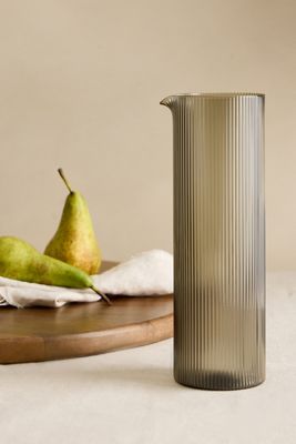 Ripple Glass Water Jug