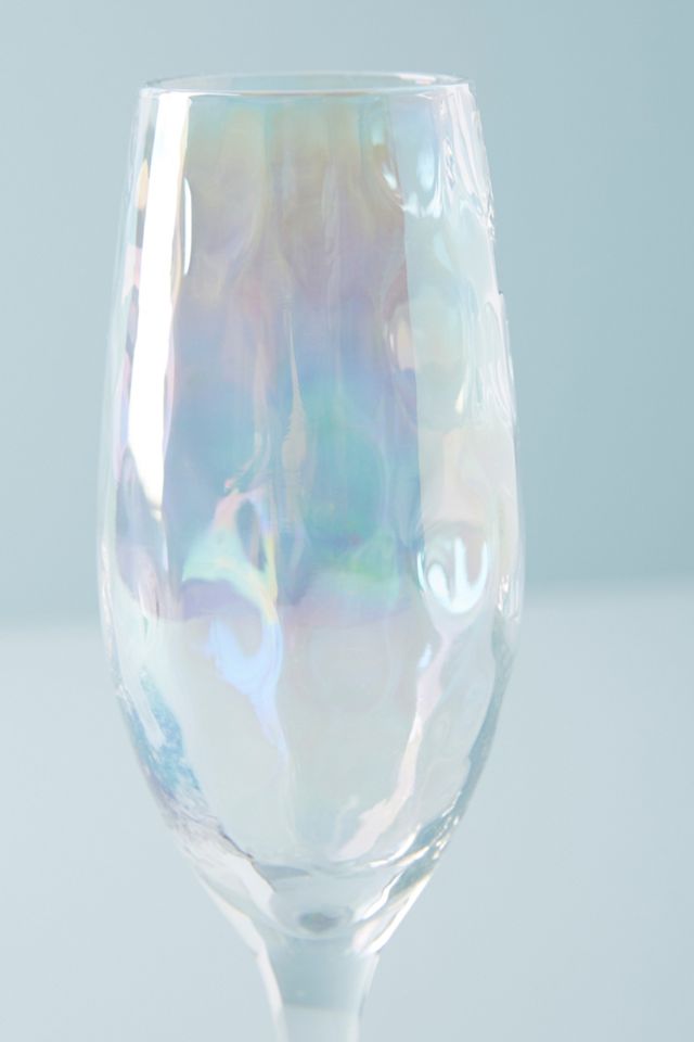 Lustered Flutes, Set of 4 #2