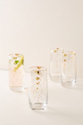 Celine Highball Glasses, Set of 4