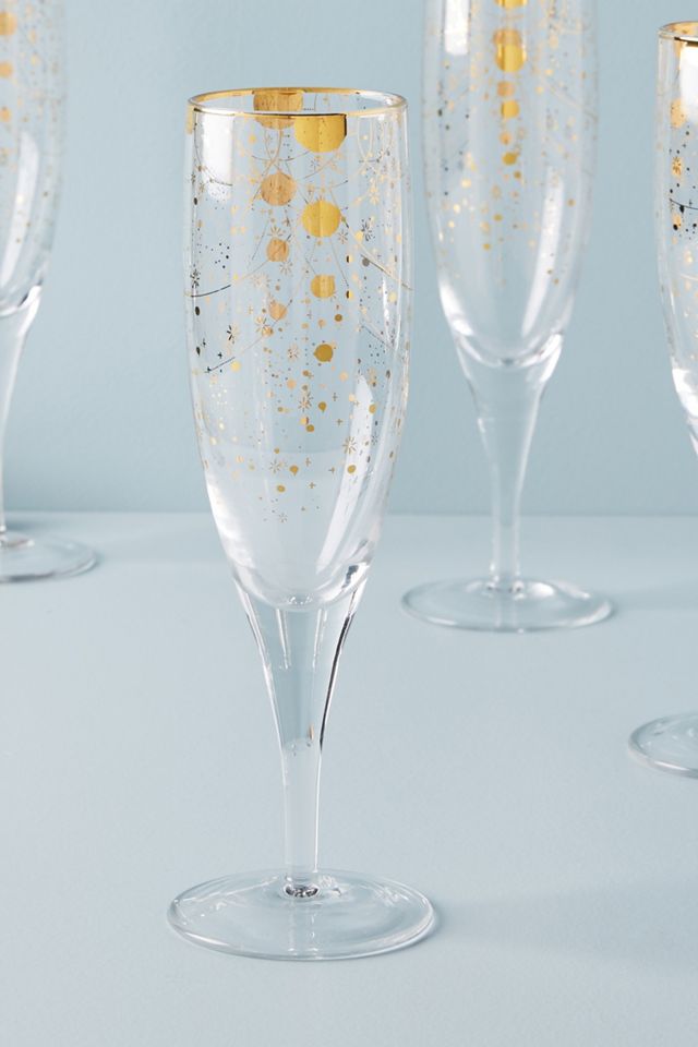 Celine Flutes, Set of 4 #1