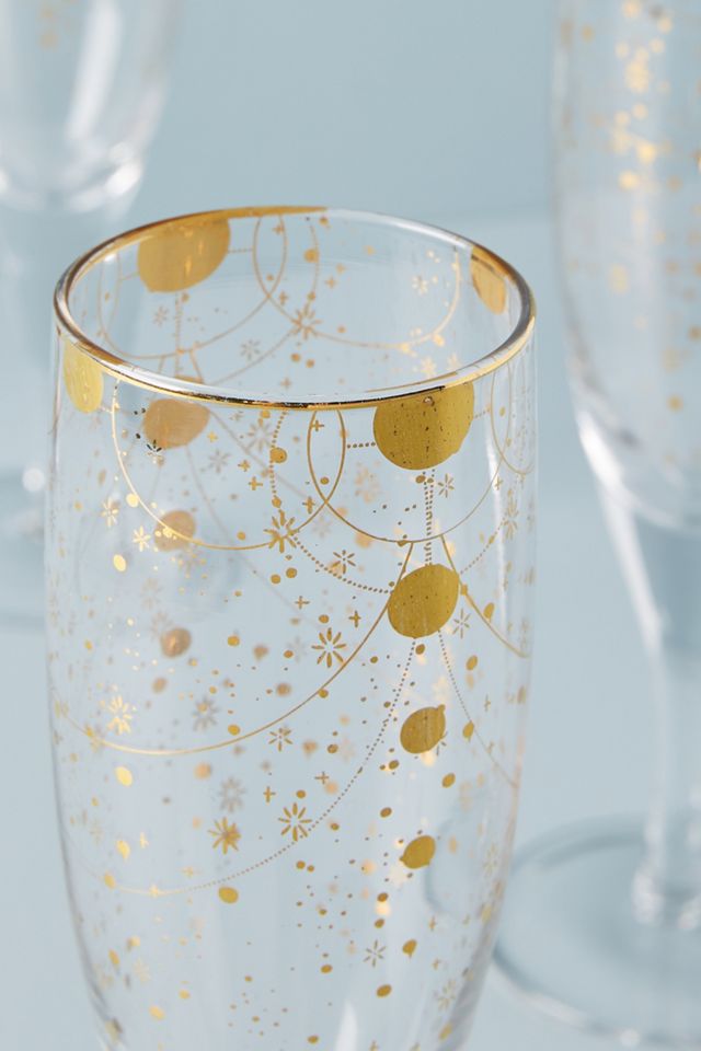 Celine Flutes, Set of 4 #2