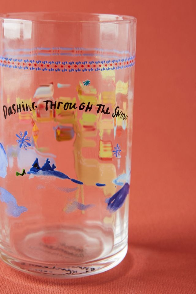 August Wren Kris Kringle Juice Glass #1