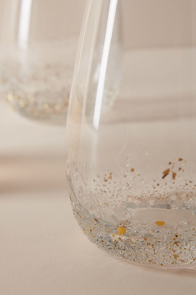 Volcania Stemless Wine Glasses, Set of 4 #1