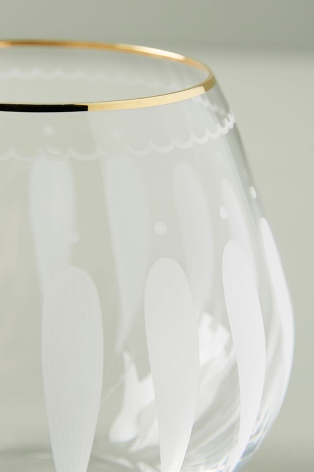 Odele Stemless Wine Glasses, Set of 4 #1