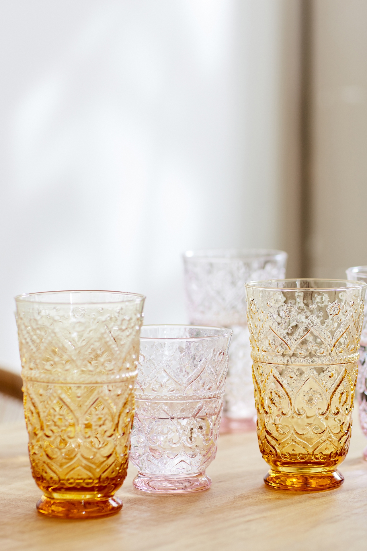 Bombay Juice Glasses, Set of 4