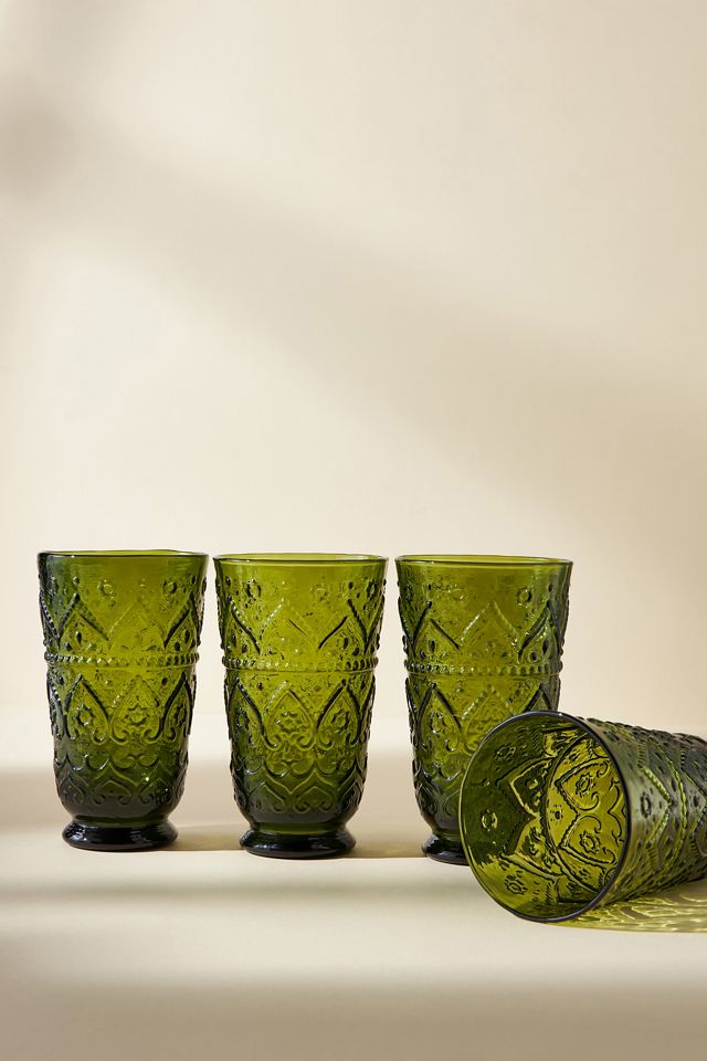 The Bombay Handblown Glass Tumblers, Set of 4 #2