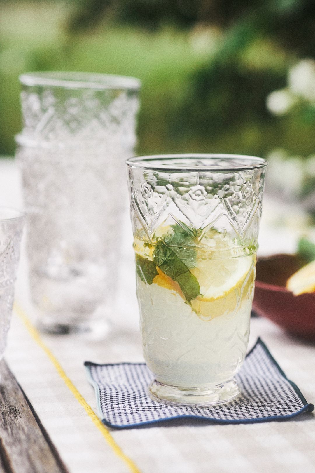 The Bombay Handblown Glass Tumblers, Set of 4 - Clear, Set Of 4