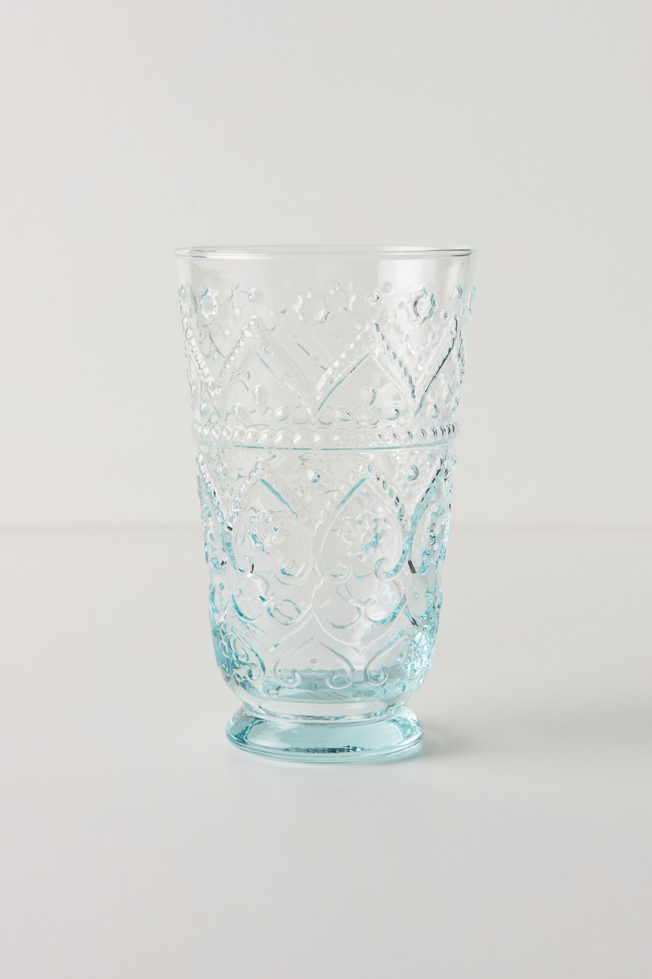 The Bombay Handblown Glass Tumblers, Set of 4 - Mint, Set Of 4