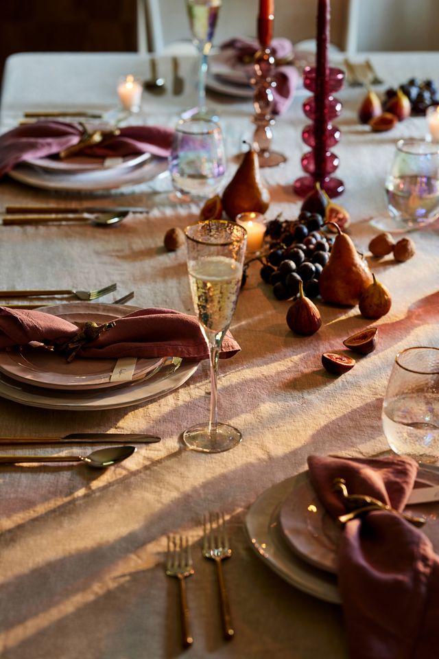 Zaza Lustered Flutes, Set of 2 #3