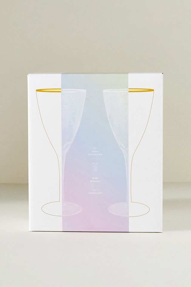 Zaza Lüstrierte Weingläser, 2er Set #4