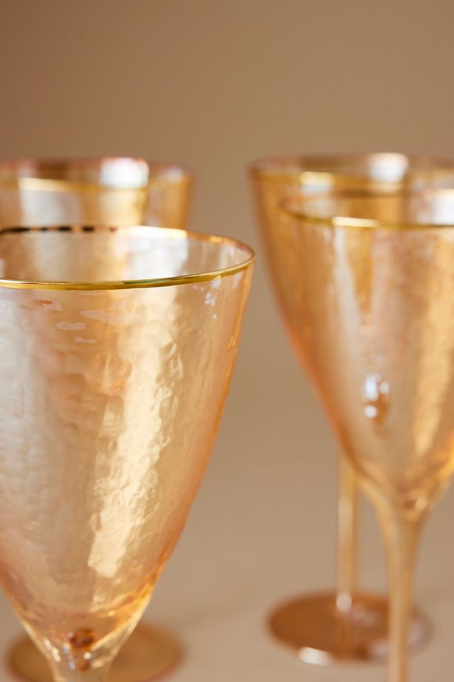 Zaza Iridescent Wine Glasses, Set of 4 #1