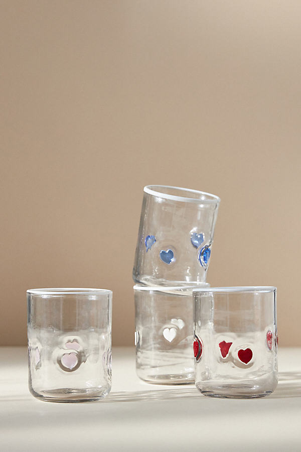 Valentina Icon Juice Glasses, Set of 4