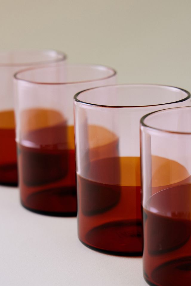 FAZEEK Zweifarbige Gläser, 4er Set #2